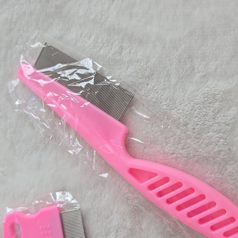 Pink flea combs - Picture 4 of 4
